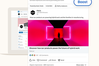 LinkedIn Adds New ‘Boost’ Option For Organic Posts