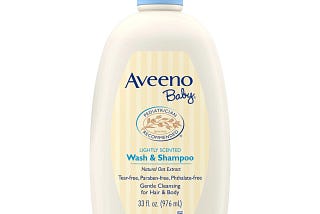 Gentle Oatmeal Baby Wash and Shampoo with Paraben and Phthalate-Free Formula | Image