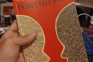 La edición de segunda mano de Things Fall Apart que conseguí hace unas semanas.