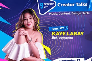 Kaye Labay Discussed the Freelancing Gig Economy in the Philippines at GCreator Fest by Globe Telecom