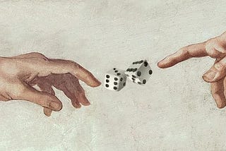 Does God play dice with the Universe?