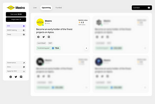 How will Meeiro IDO Launchpad work?