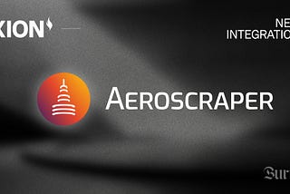 ÉCOSYSTÈME XION : AEROSCRAPER