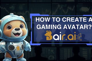 How to Create an Avatar in the Dashboard