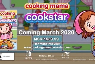Cooking Mama and the 2 hour release