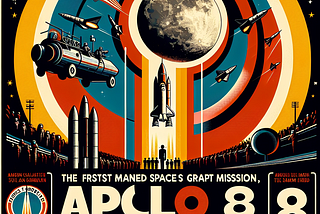 On December 21, 1968, Apollo 8 launched, becoming the first manned spacecraft to leave Earth orbit, reach the Moon, orbit it, and safely return. It paved the way for Apollo 11's moon landing.