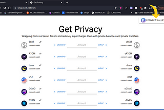 SCRT on SENTINEL DVPN NODES