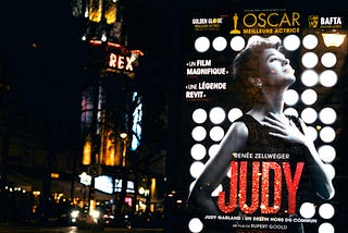 Film poster in front of the famous big theatre Le Grand Rex in Paris 🇫🇷