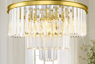 Gold Crystal Chandelier for Elegant Lighting and Decor | Image