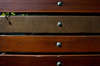 OTTD: Working at home and doing a little furniture refinishing.