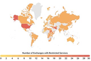 An Overview of Geographical Restrictions Imposed by Cryptoasset Exchanges