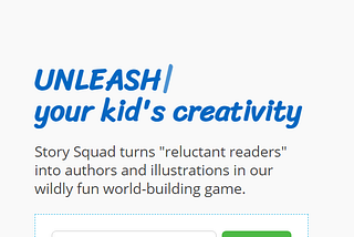 Get excited with Storysquad