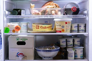 Cleaning Out the Fridge Demonstrates Our Relationship to Food