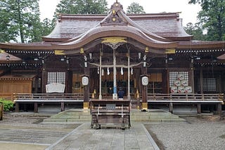 Journey to the Ōasahiko Shrine