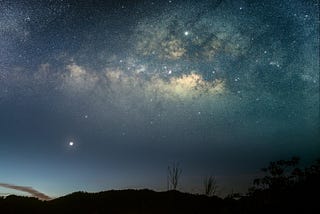 The Moon and Jupiter