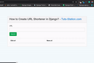 How to Create URL Shortener in Django?