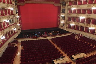 La Scala theater in Milano