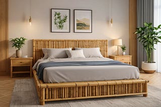 Bamboo-Queen-Size-Beds-1