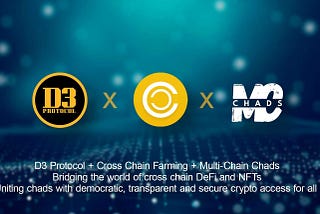 [3.3.3.3] partners with Multi-Chain Chads: bridging the world of cross chain DeFi and NFTs