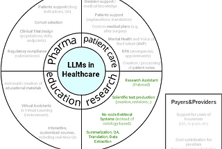 Applications of LLMs in Healthcare Research