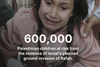 Children At Risk In Rafah…