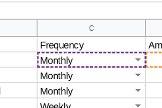 Faster budgeting with a Google Apps Script custom function