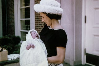 mother holding her baby