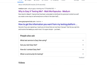How I outranked Gary V. on Google