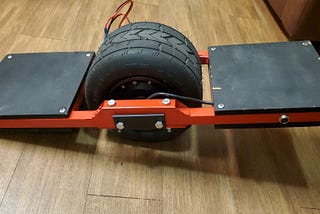 Building my own OneWheel