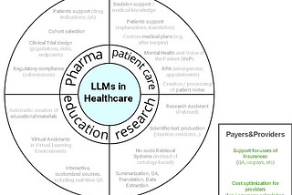 Applications of LLMs in Healthcare Payers and Providers industry