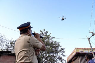 Supporting COVID Prevention Using Drone Technology