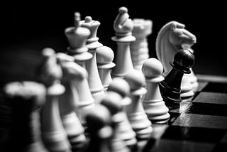 Chess: Why black dominate white?