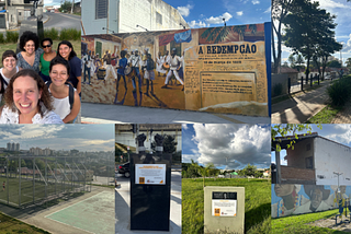 Visitas à projetos de transformação urbana e antirracismo em comunidades [Por Onde Andamos em…