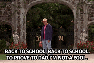 The Sunday Scaries — Back to School, Back to School