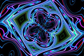 A psychedelic image