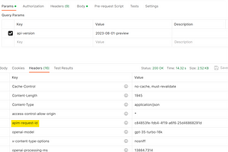 Is it possible to check if Azure OpenAI Service REST APIs are healthy?