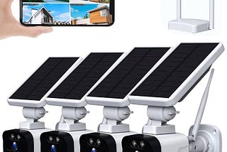 Camcamp Solar Powered Outdoor Security Camera | Image