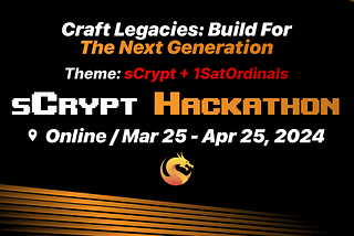 sCrypt Hackathon 2024 Winners Announced!