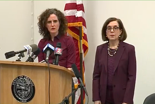 Governor Kate Brown confirms Oregon’s first presumptive COVID-19 case.