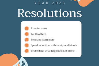 2023 Resolutions — ทำน้อย แต่ได้มาก —