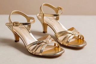 Gold-Low-Heel-Sandals-1