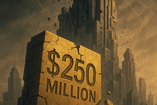 The $250 Million Collapse You Missed — Too Big to Fail, Too Blocky to Exist