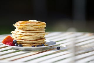 stack of pancakes