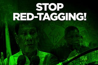 STOP RED-TAGGING!