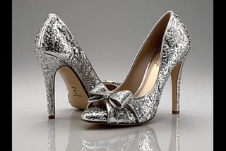 Heels-With-Sparkly-Bow-1