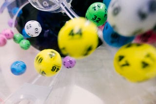 What is the probability of winning a lucky game?