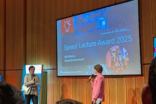 Using a Little to Say a Lot: The BIONNALE 2025 Speed Lecture Awards Experience