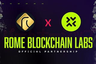 Revenant has partnered with Rome Blockchain Labs!