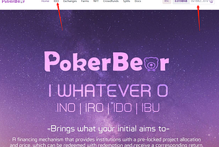 How to participate in IDO at Pokerbear