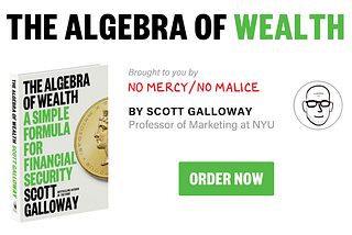 The Algebra of Wealth: Don’t follow your passion — Follow your talent